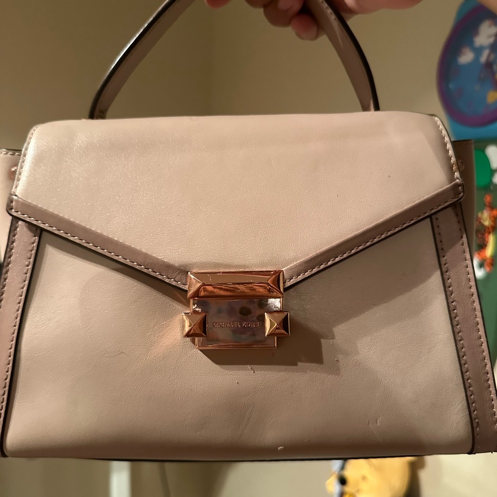 Michael kors pink handbag